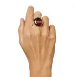 Pierścionek z kamieniem naturalnym Pierścionek z kamieniem naturalnym